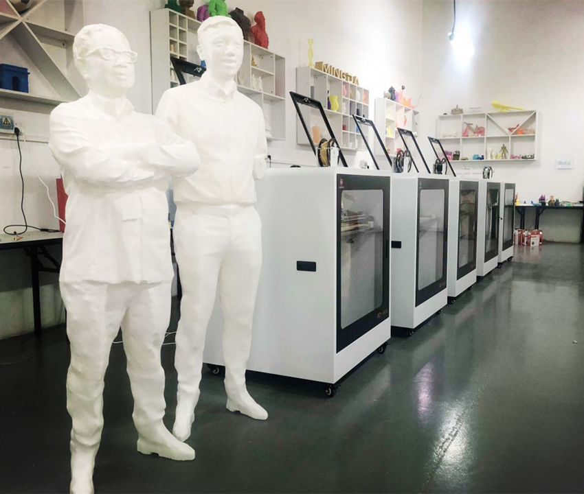 洋明達3D打印機驚艷亮相“大灣區3D科創實驗基地”(圖4)