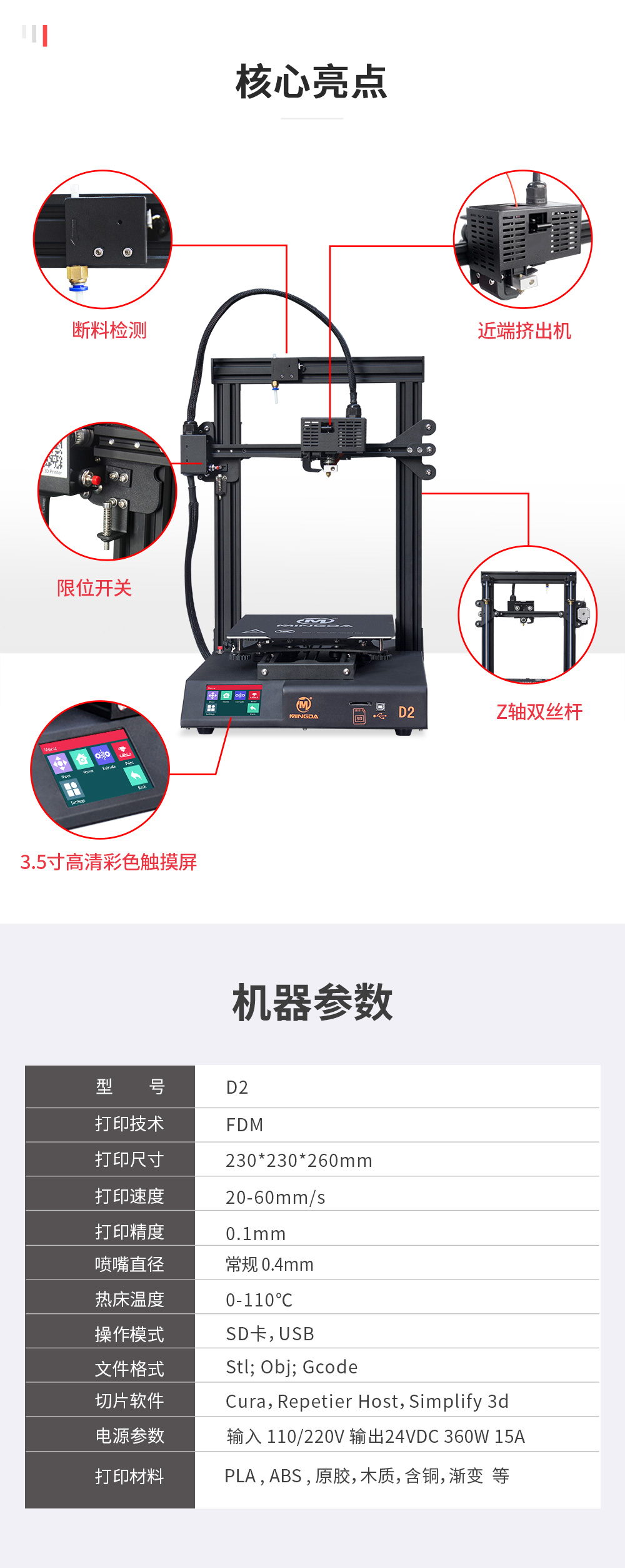 新品重磅上市| D2 性比價最高的3D打印機(圖3)